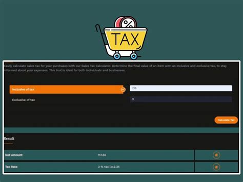 sales tax inclusive calculator.